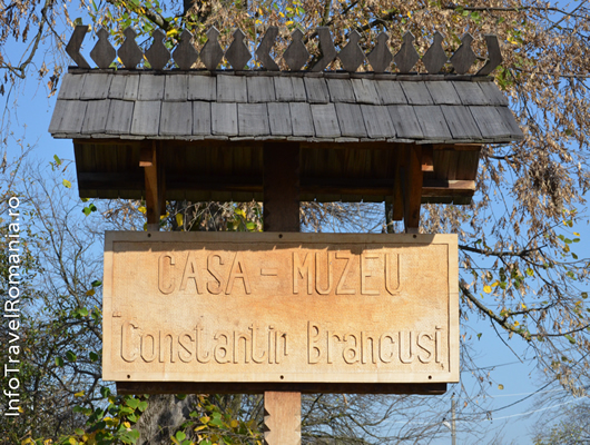 Casa muzeu Constantin Brancusi din Hobita